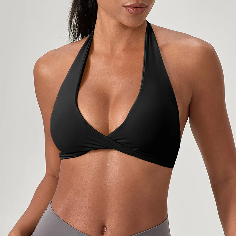 Brassière de sport et de yoga pour femme