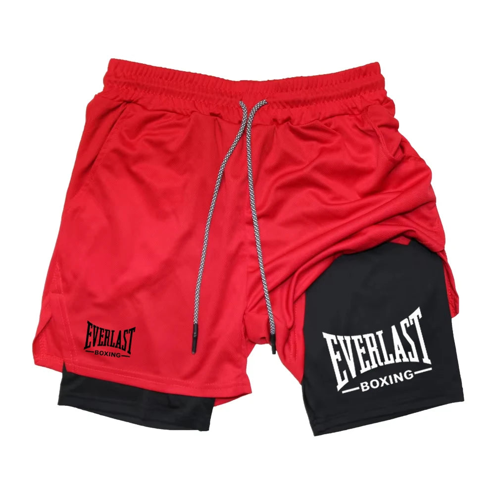 Short de sport de compression pour homme