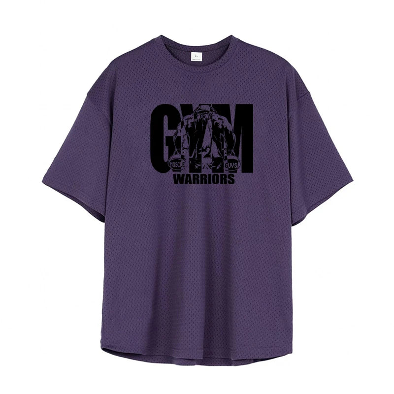 T-shirt de sport ample et oversize pour homme
