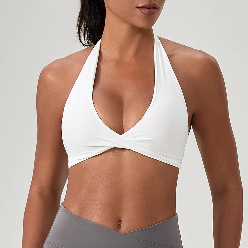 Brassière de sport et de yoga pour femme