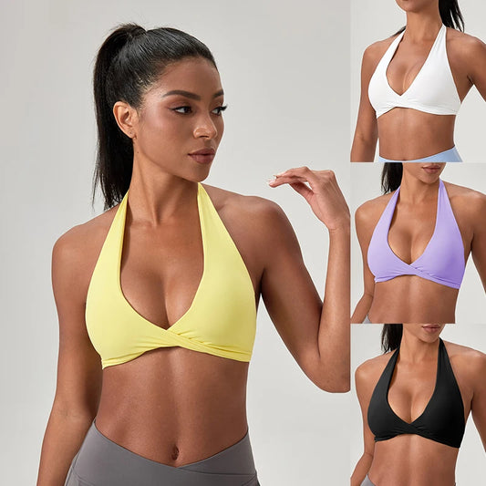 Brassière de sport et de yoga pour femme