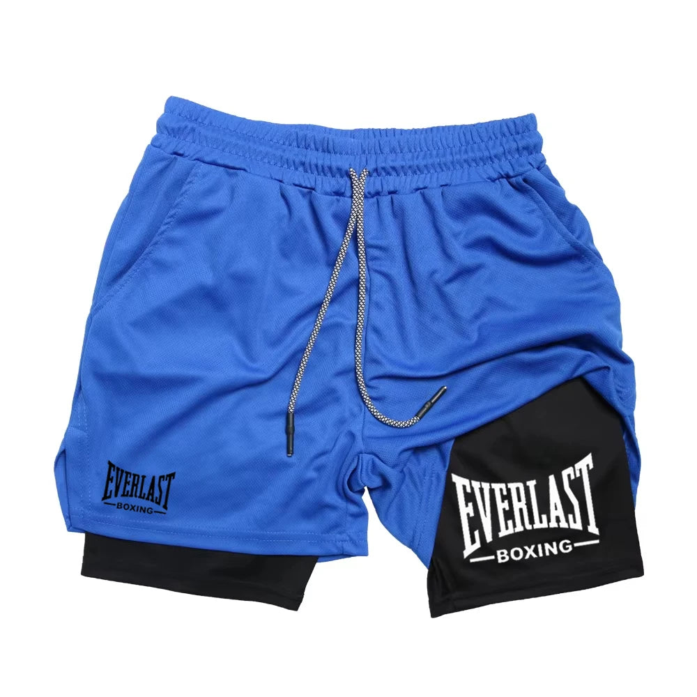 Short de sport de compression pour homme