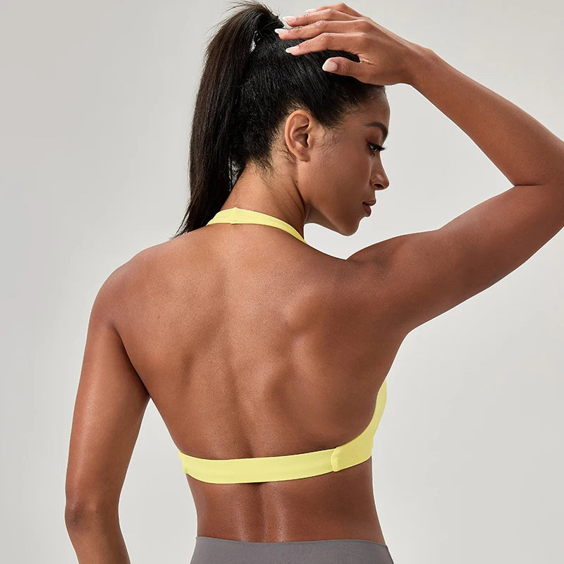 Brassière de sport et de yoga pour femme