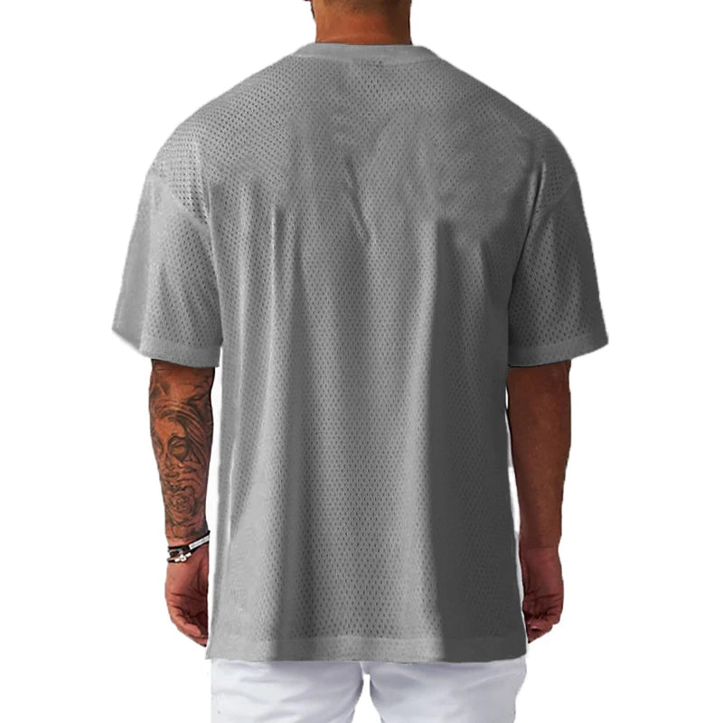T-shirt de sport ample et oversize pour homme