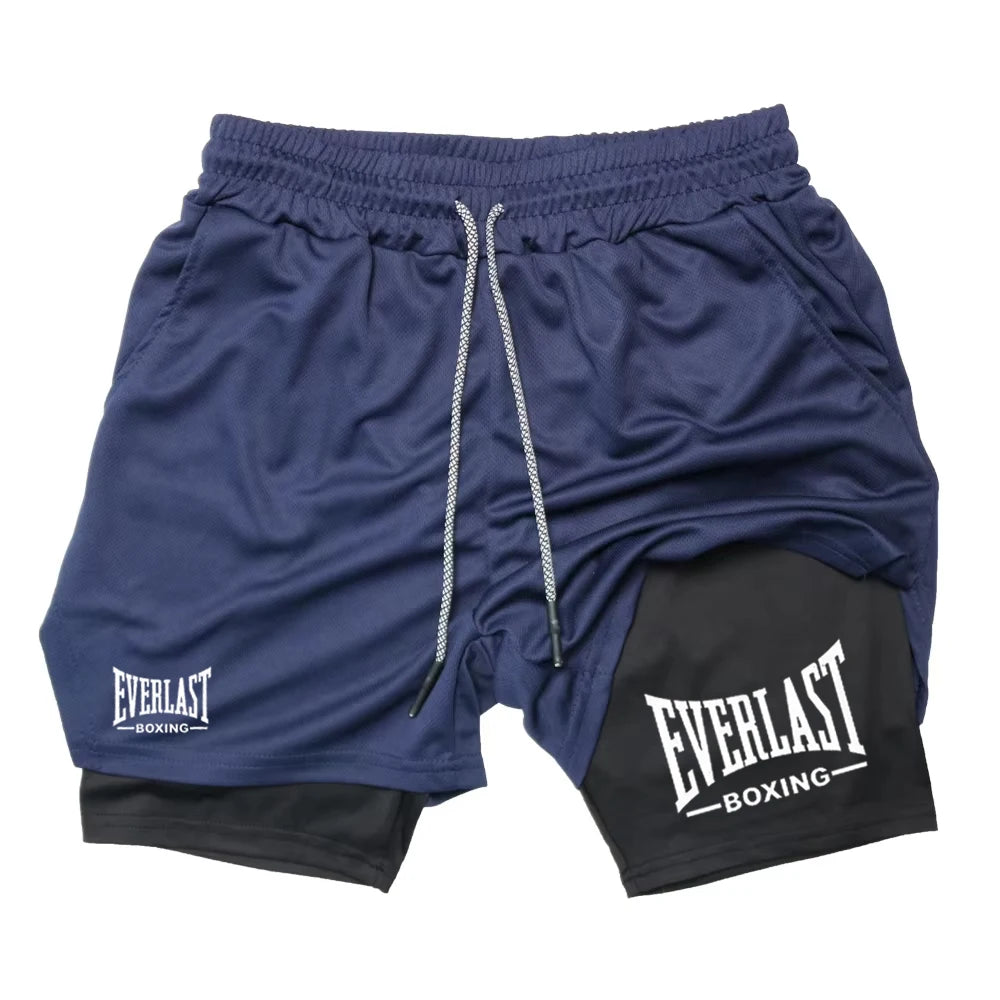 Short de sport de compression pour homme