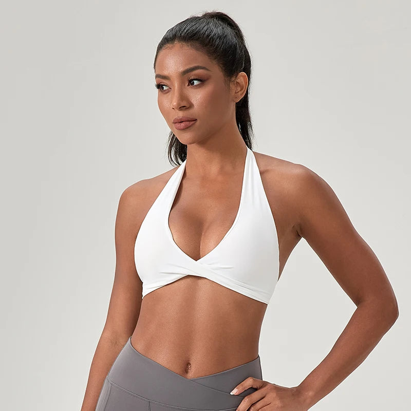 Brassière de sport et de yoga pour femme