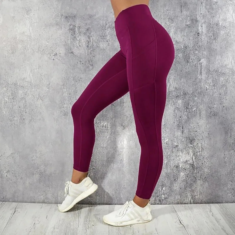 Leggings de yoga et de fitness pour femmes avec poche