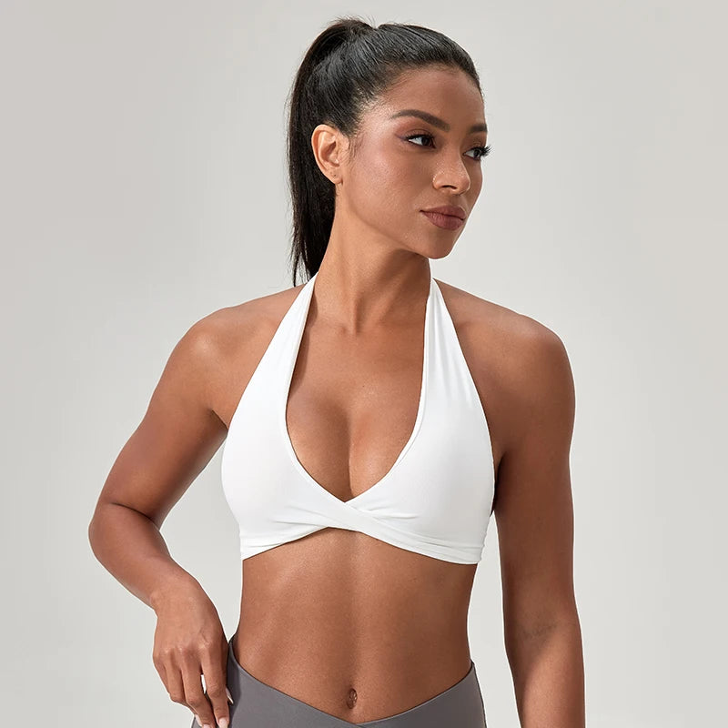 Brassière de sport et de yoga pour femme