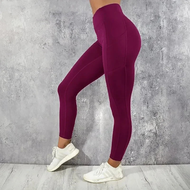 Leggings de yoga et de fitness pour femmes avec poche