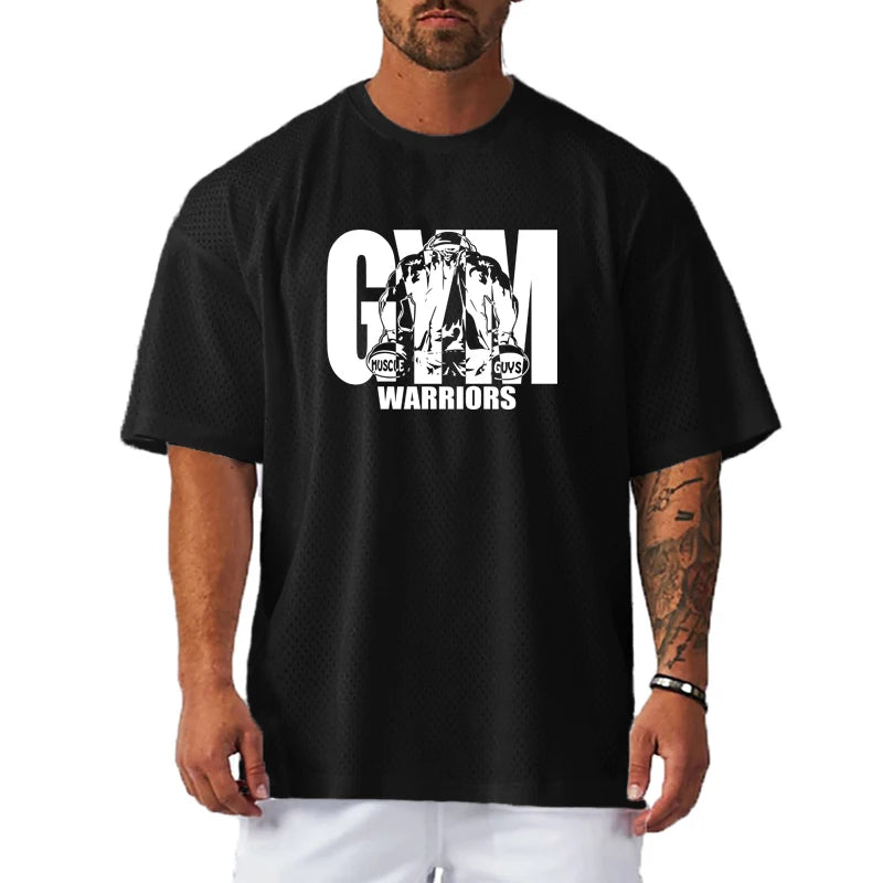 T-shirt de sport ample et oversize pour homme