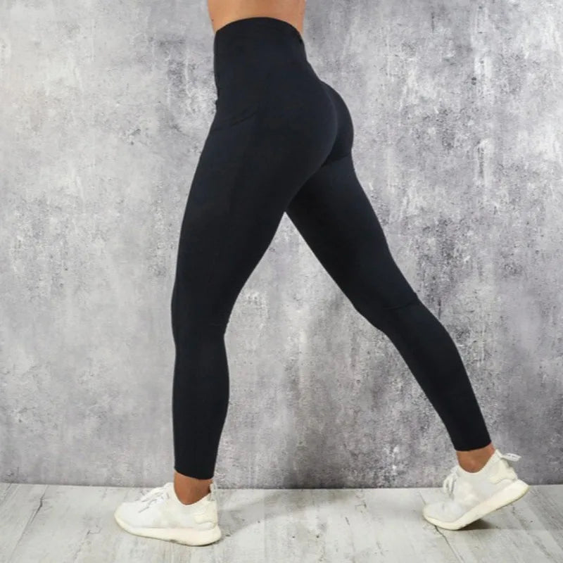 Leggings de yoga et de fitness pour femmes avec poche
