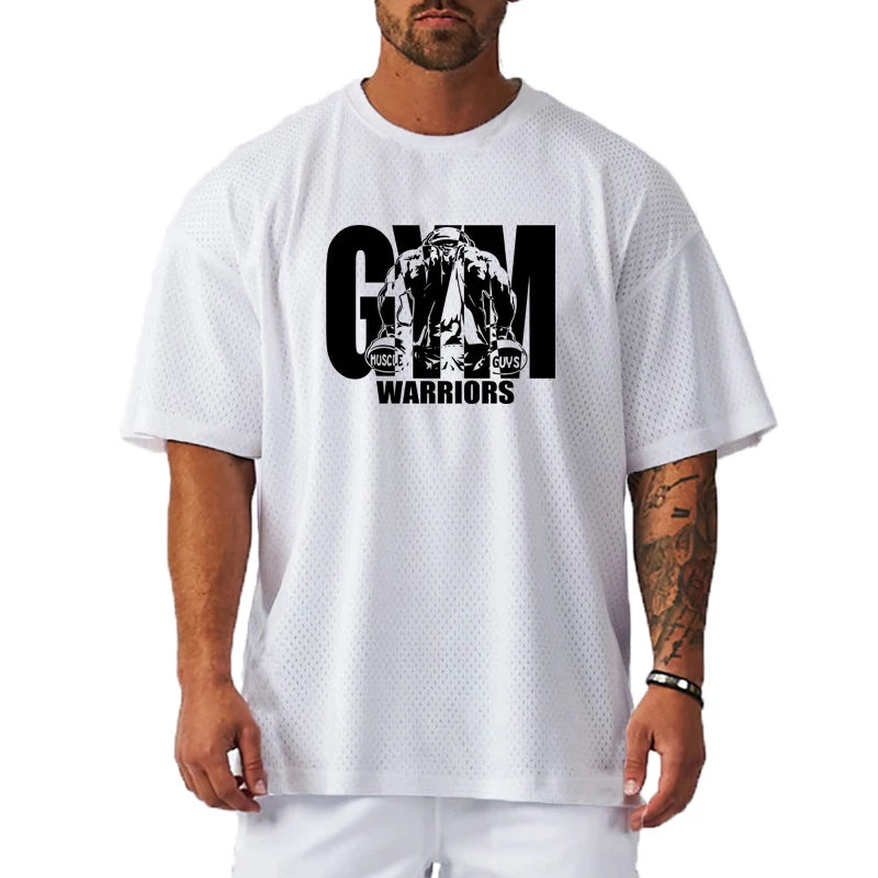 T-shirt de sport ample et oversize pour homme