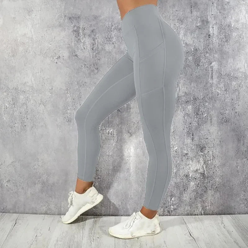 Leggings de yoga et de fitness pour femmes avec poche